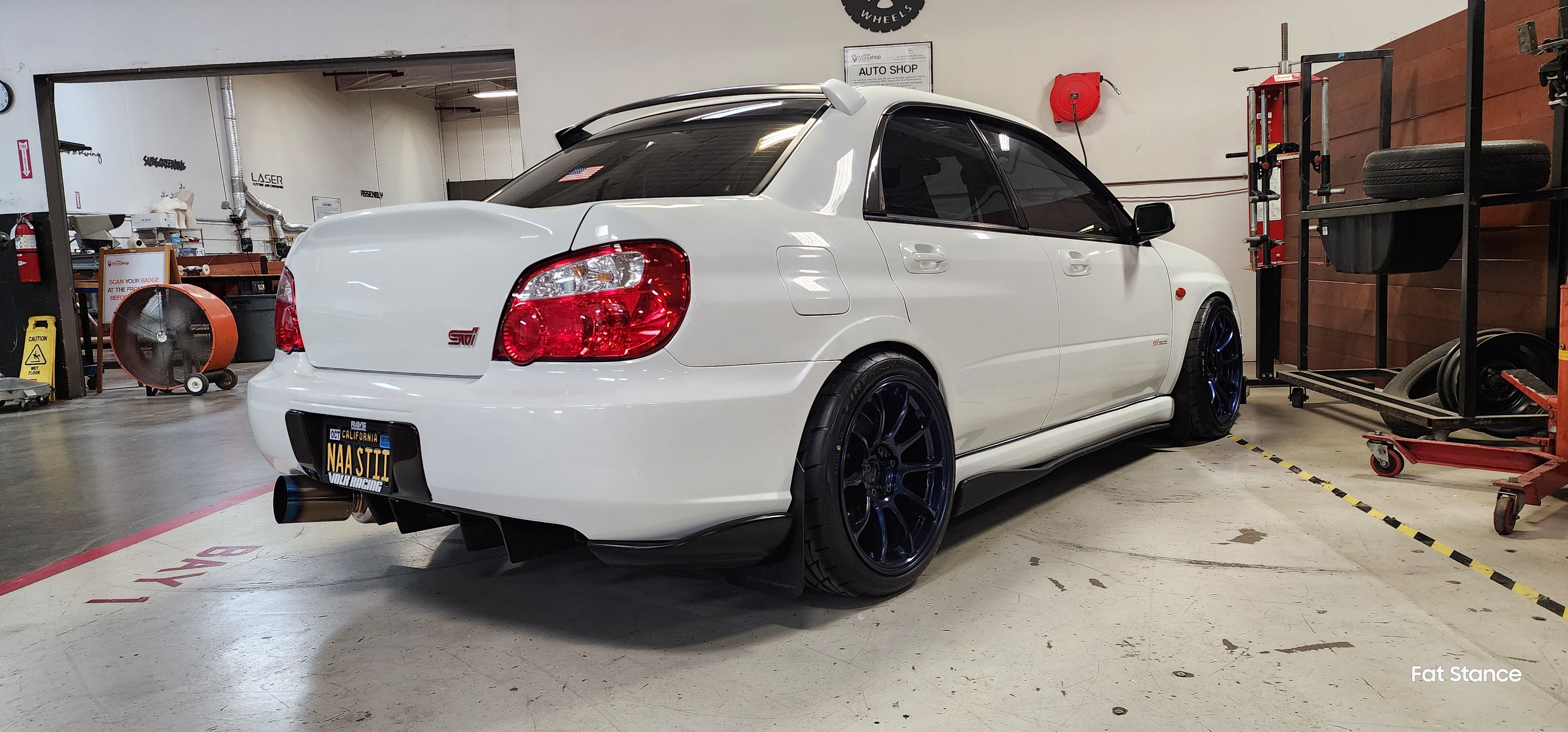 2005-2007 STI Rear Fender Flare Pull (Hawkeye) – Fat Stance