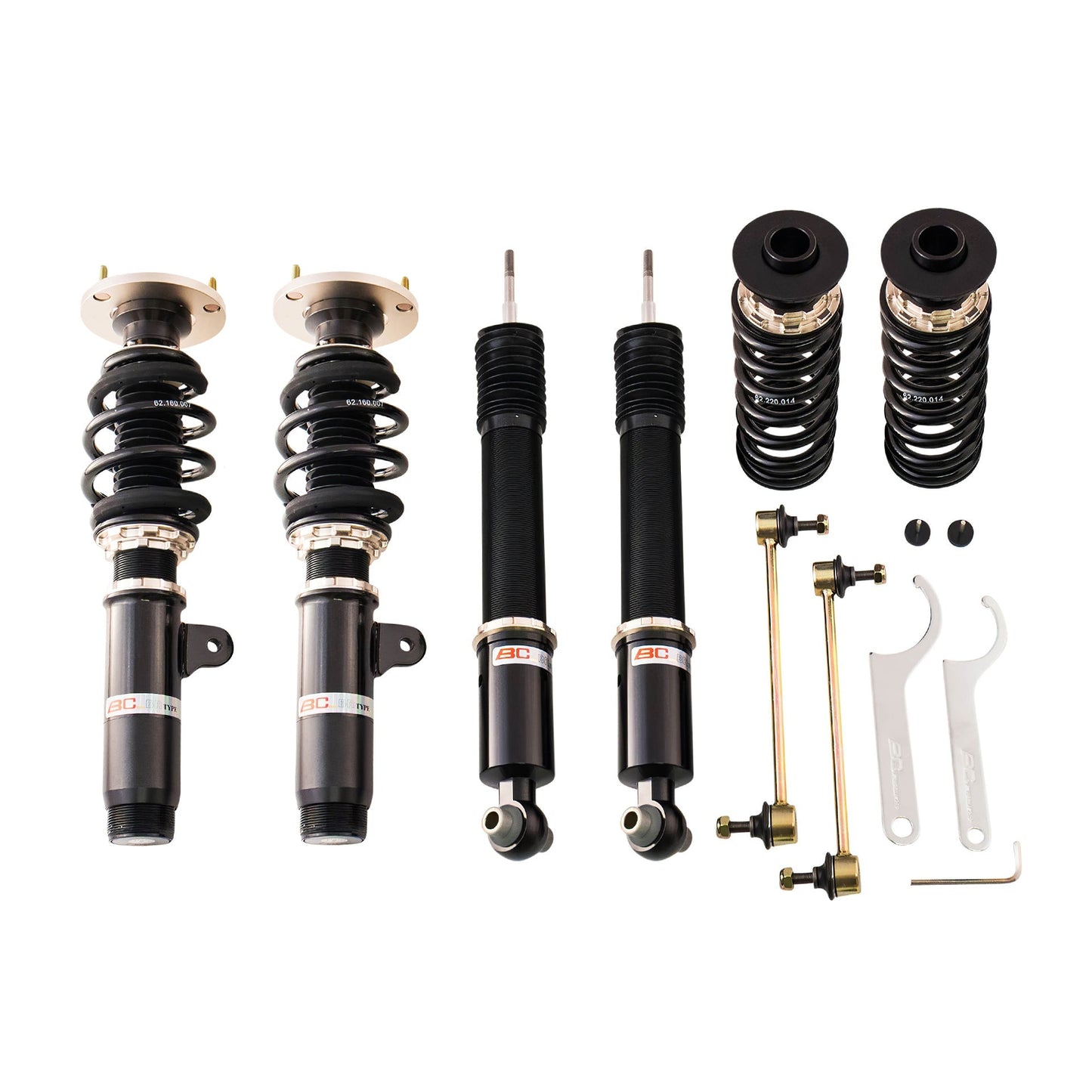 14- BMW 4 Series (3-Bolt Top Mounts) (Extreme Low)